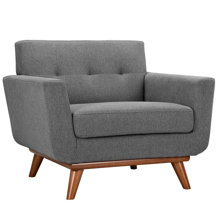 Flint Armchairs and Sofa Set of 3 in Expectation Gray