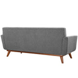 Flint Armchair and Loveseat Set of 2 in Expectation Gray