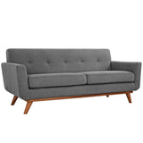 Flint Armchairs and Loveseat Set of 3 in Expectation Gray