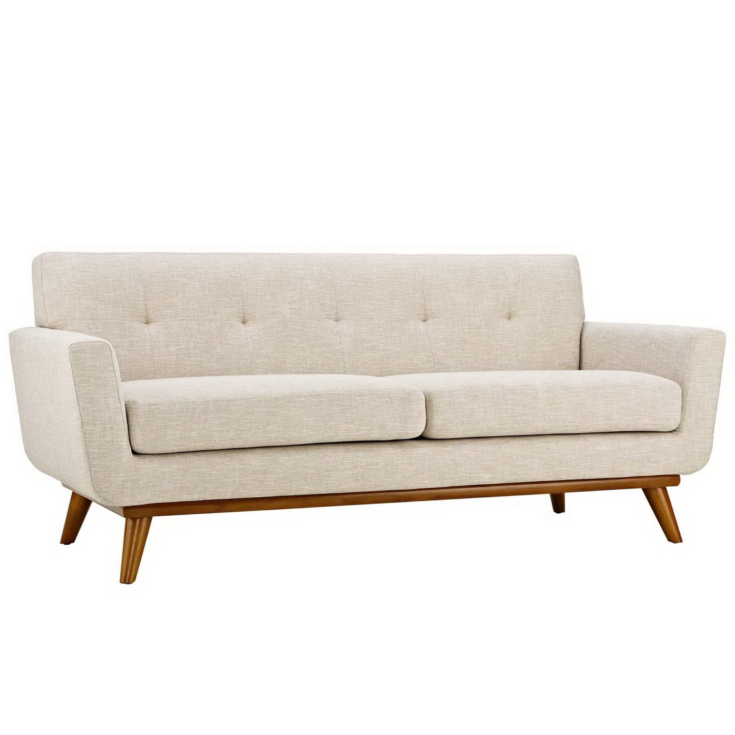 Flint Loveseat and Sofa Set of 2 in Beige