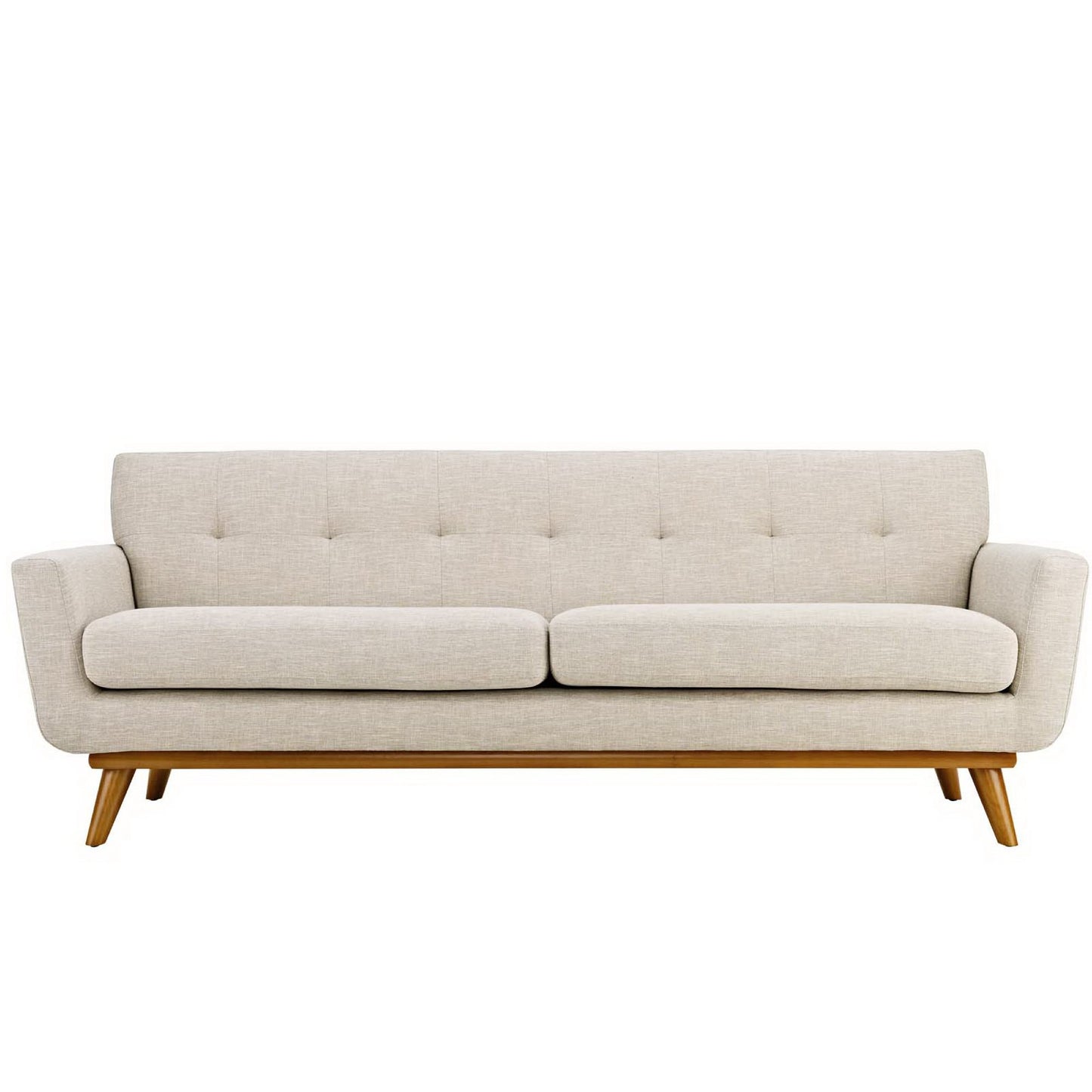 Flint Loveseat and Sofa Set of 2 in Beige