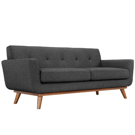 Engage Loveseat and Sofa Set of 2 in Gray