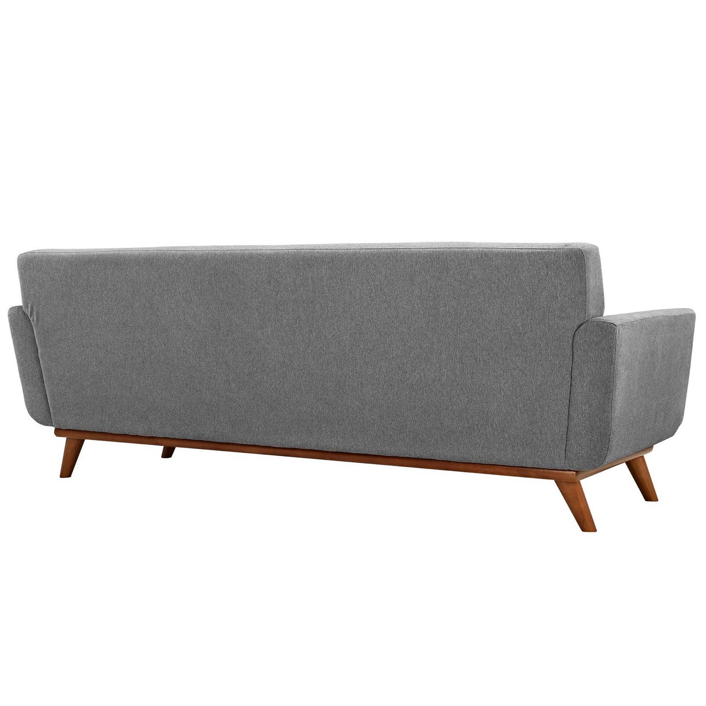 Flint Loveseat and Sofa Set of 2 in Expectation Gray
