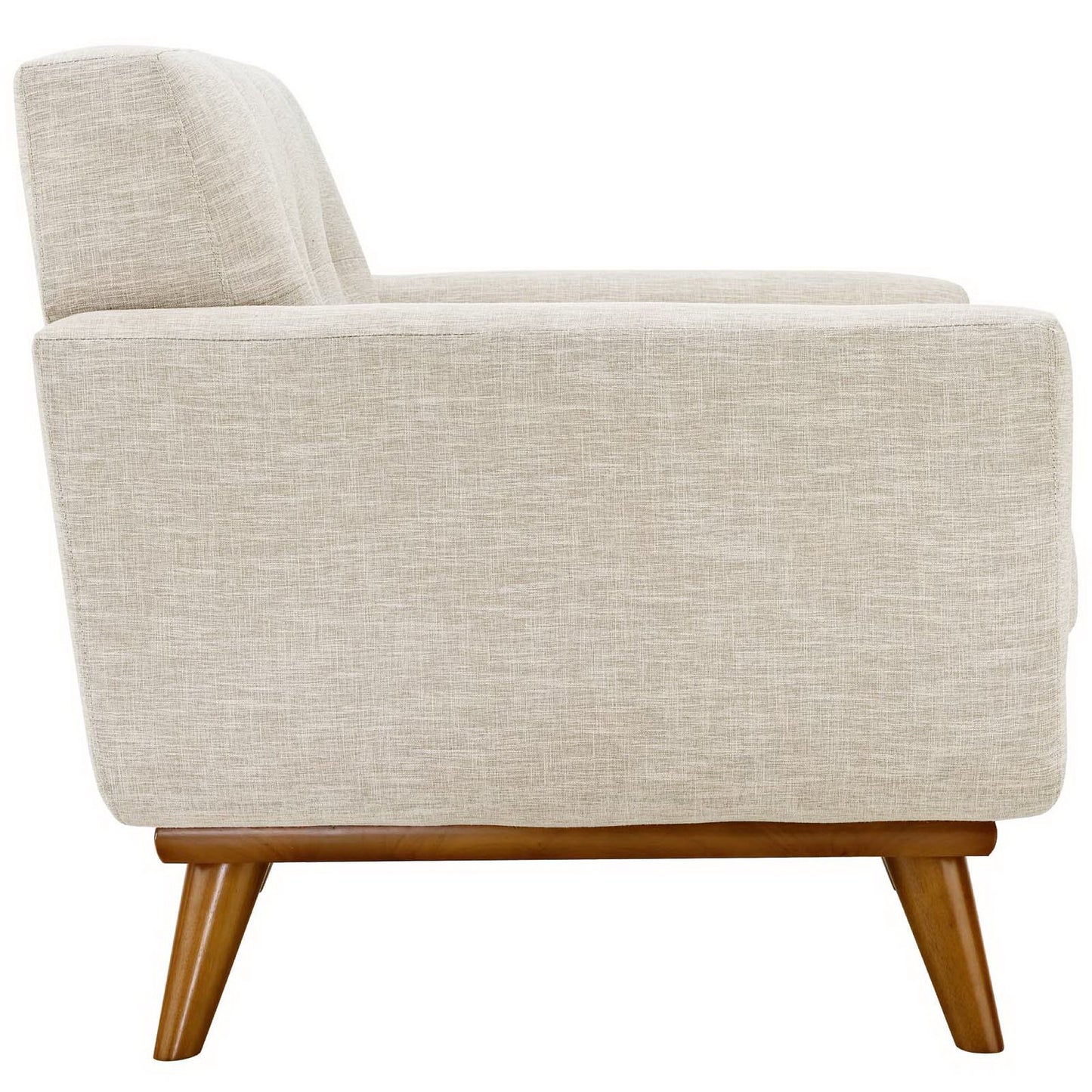 Flint Sofa Loveseat and Armchair Set of 3 in Beige