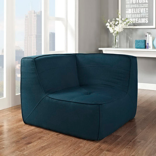 Align Upholstered Fabric Corner Sofa by Furniture for America