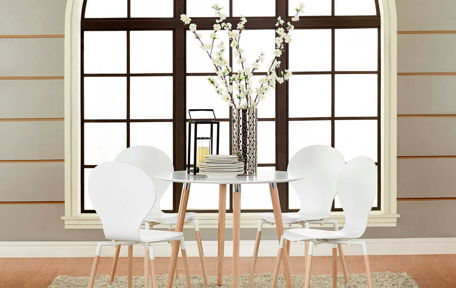 Cholla Dining Chair Set of 4 in White