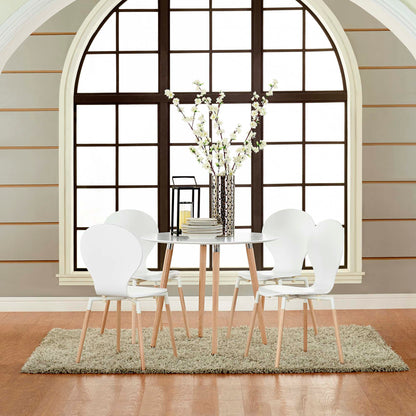 Path Dining Chair Set of 4 by Furniture for America