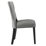 Enniskerry Dining Side Chair in Light Gray
