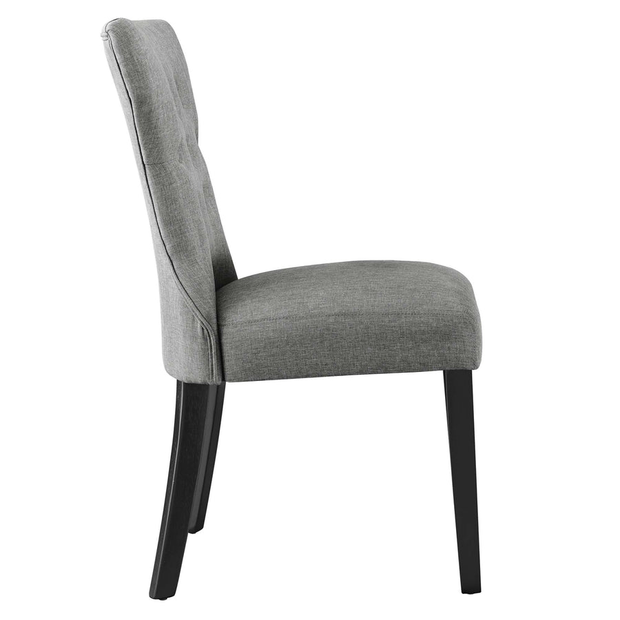Enniskerry Dining Side Chair in Light Gray