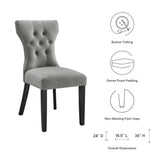 Enniskerry Dining Side Chair in Light Gray