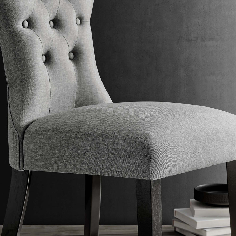 Enniskerry Dining Side Chair in Light Gray