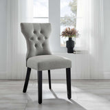 Enniskerry Dining Side Chair in Light Gray