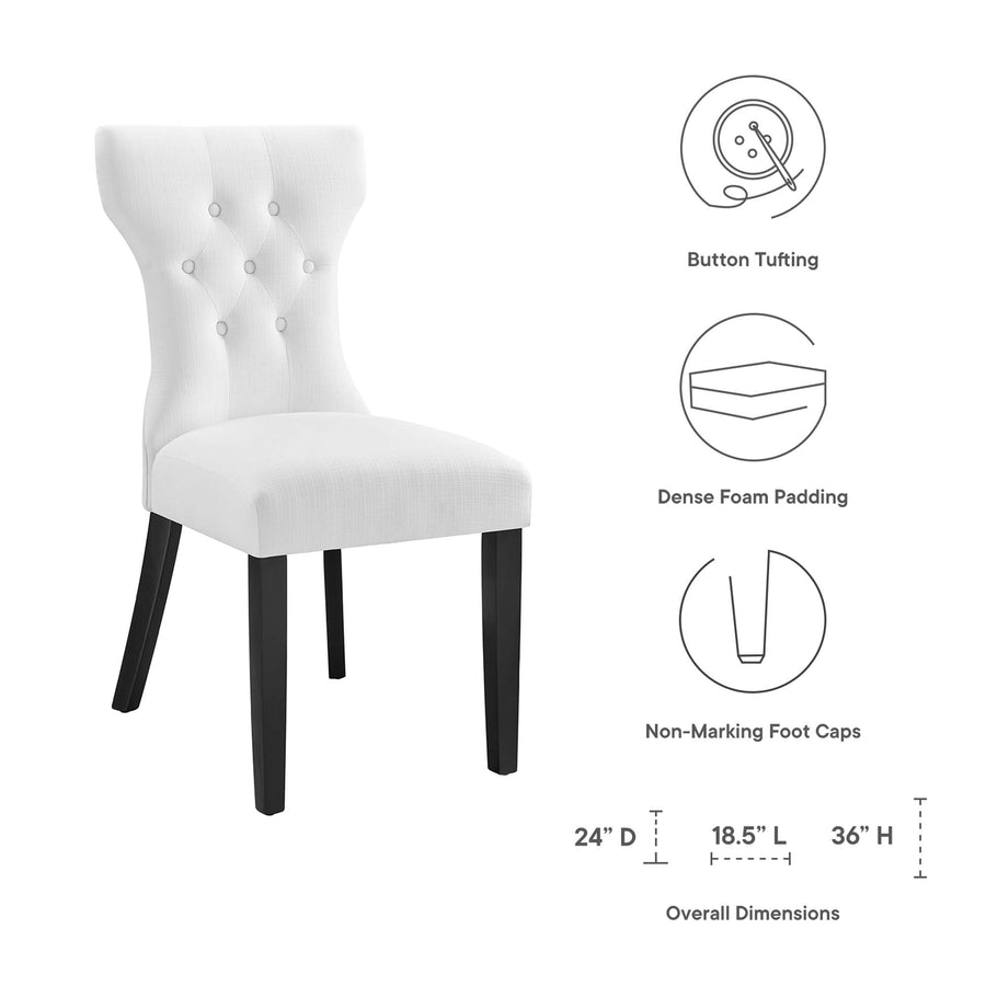 Enniskerry Dining Side Chair in White