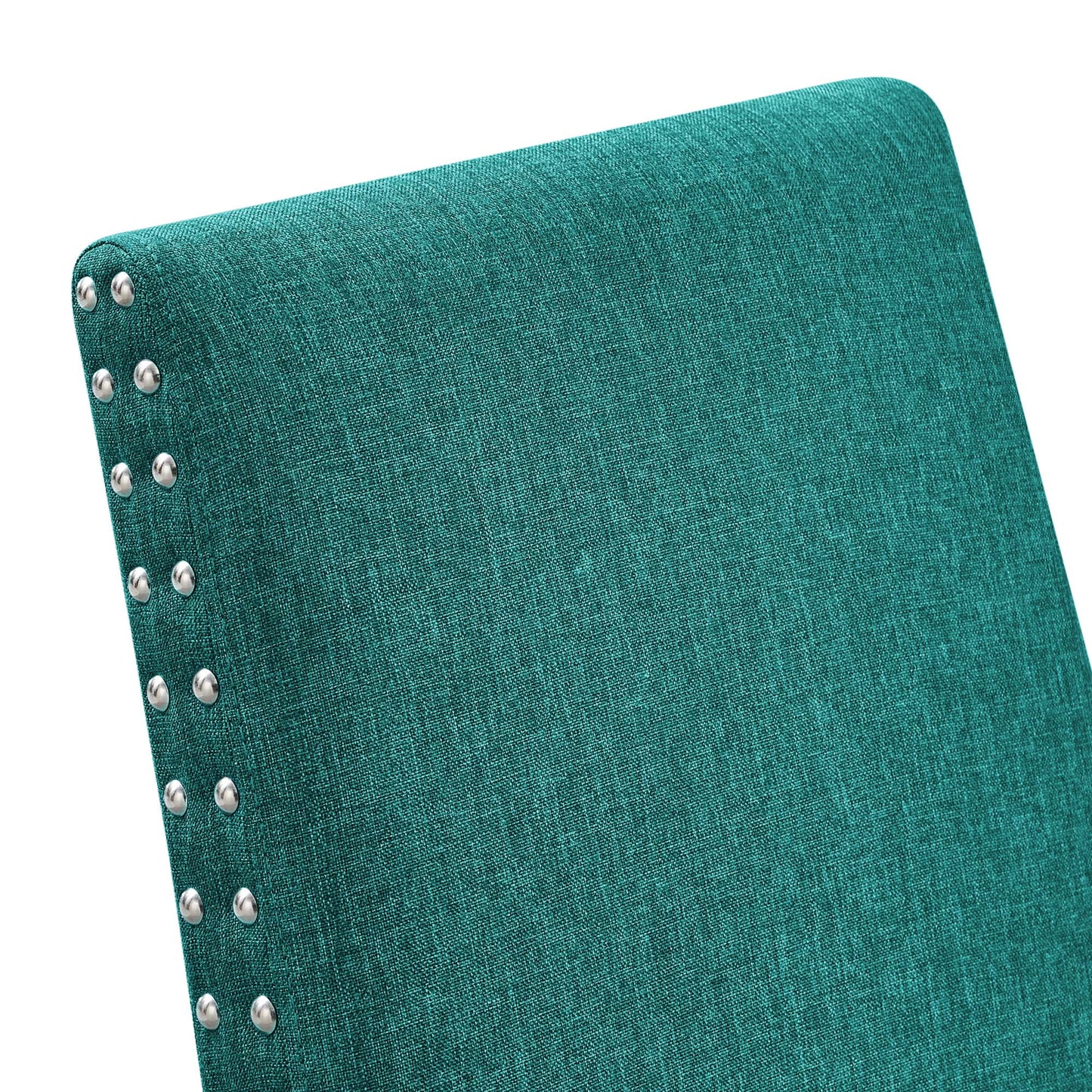Parcel Dining Upholstered Fabric Side Chair by Furniture For America