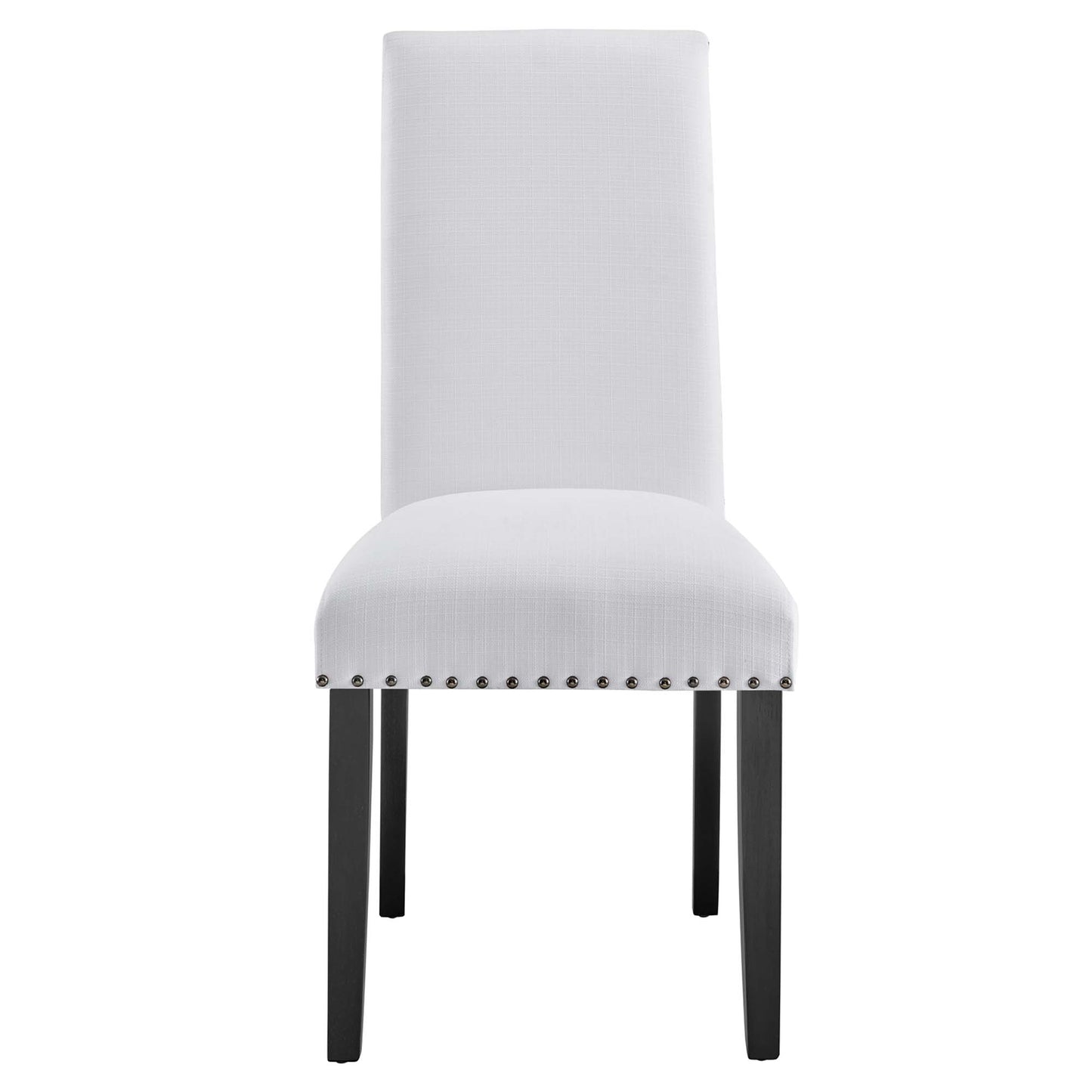 Parcel Dining Upholstered Fabric Side Chair by Furniture For America