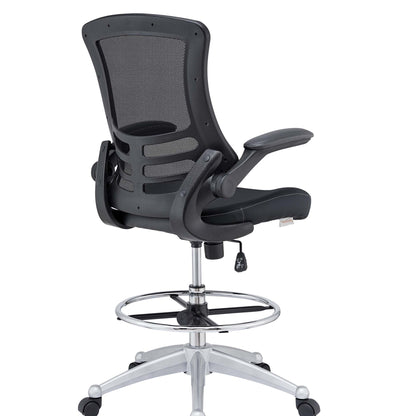 Attainment Vinyl Drafting Chair by Furniture for America