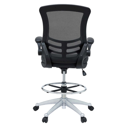 Attainment Vinyl Drafting Chair by Furniture for America