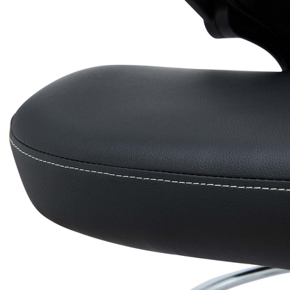 Attainment Vinyl Drafting Chair by Furniture for America