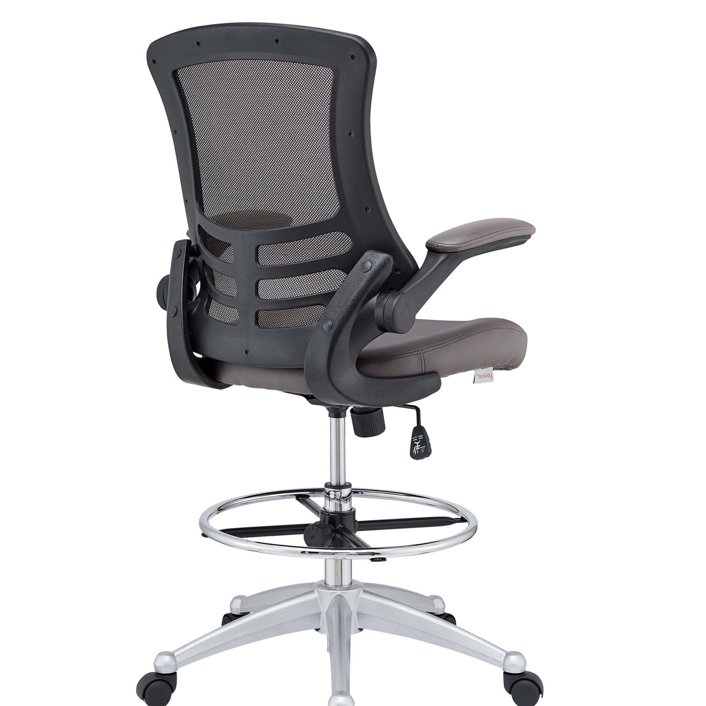 Attainment Vinyl Drafting Chair by Furniture for America