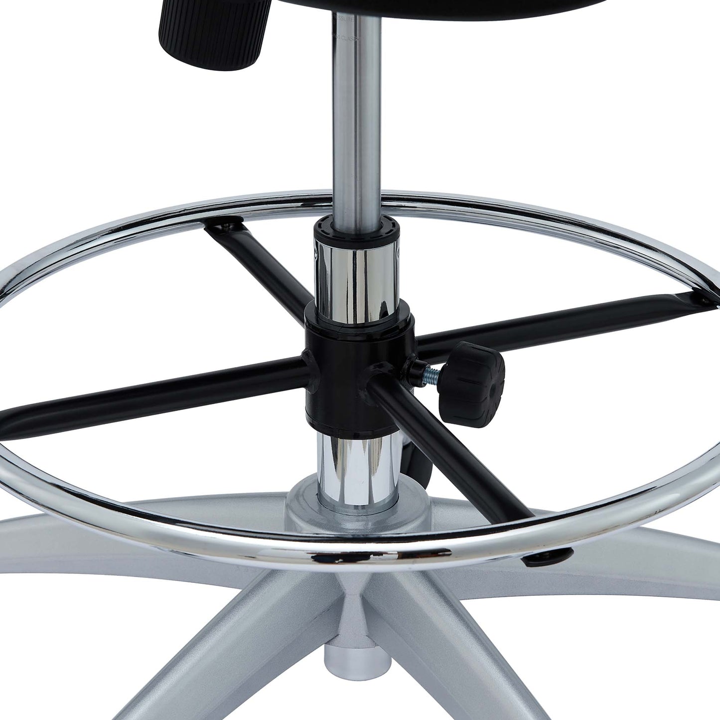 Attainment Vinyl Drafting Chair by Furniture for America