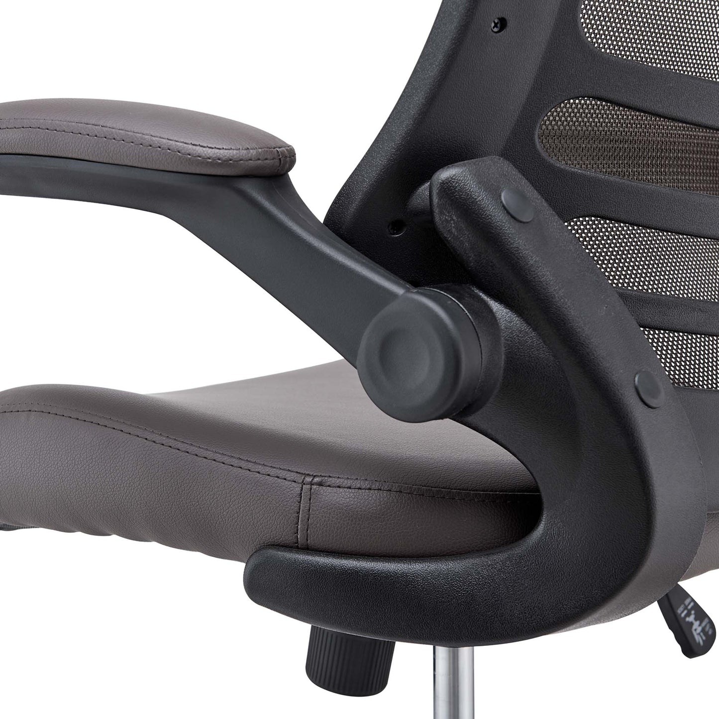 Attainment Vinyl Drafting Chair by Furniture for America