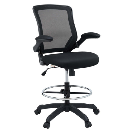 Veer Drafting Chair in Black