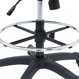 Greer Drafting Chair in Black