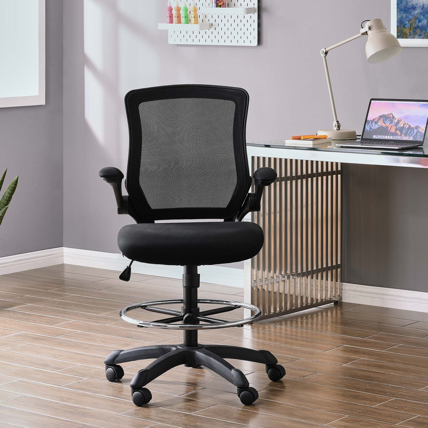 Veer Drafting Chair by Furniture for America