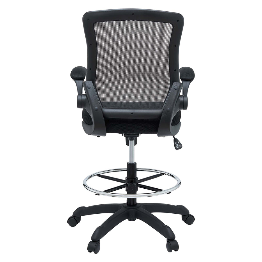Greer Drafting Chair in Black
