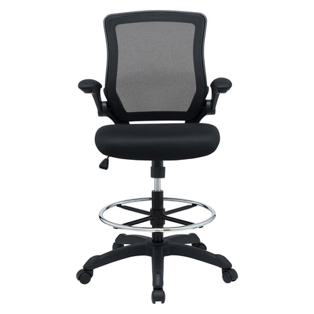 Veer Drafting Chair in Black