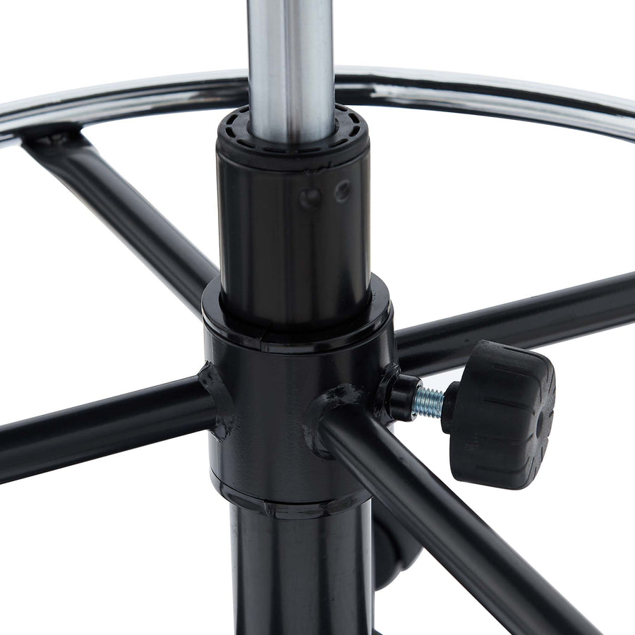 Greer Drafting Chair in Black