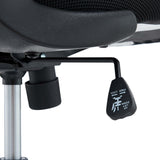 Greer Drafting Chair in Black