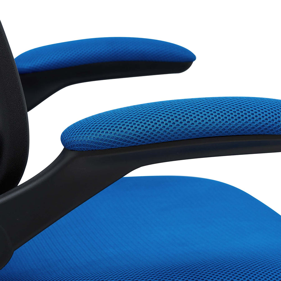 Greer Drafting Chair in Blue