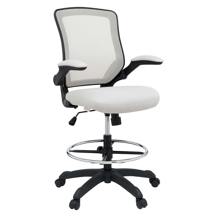 Greer Drafting Chair in Gray
