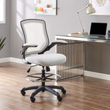 Greer Drafting Chair in Gray