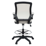 Greer Drafting Chair in Gray
