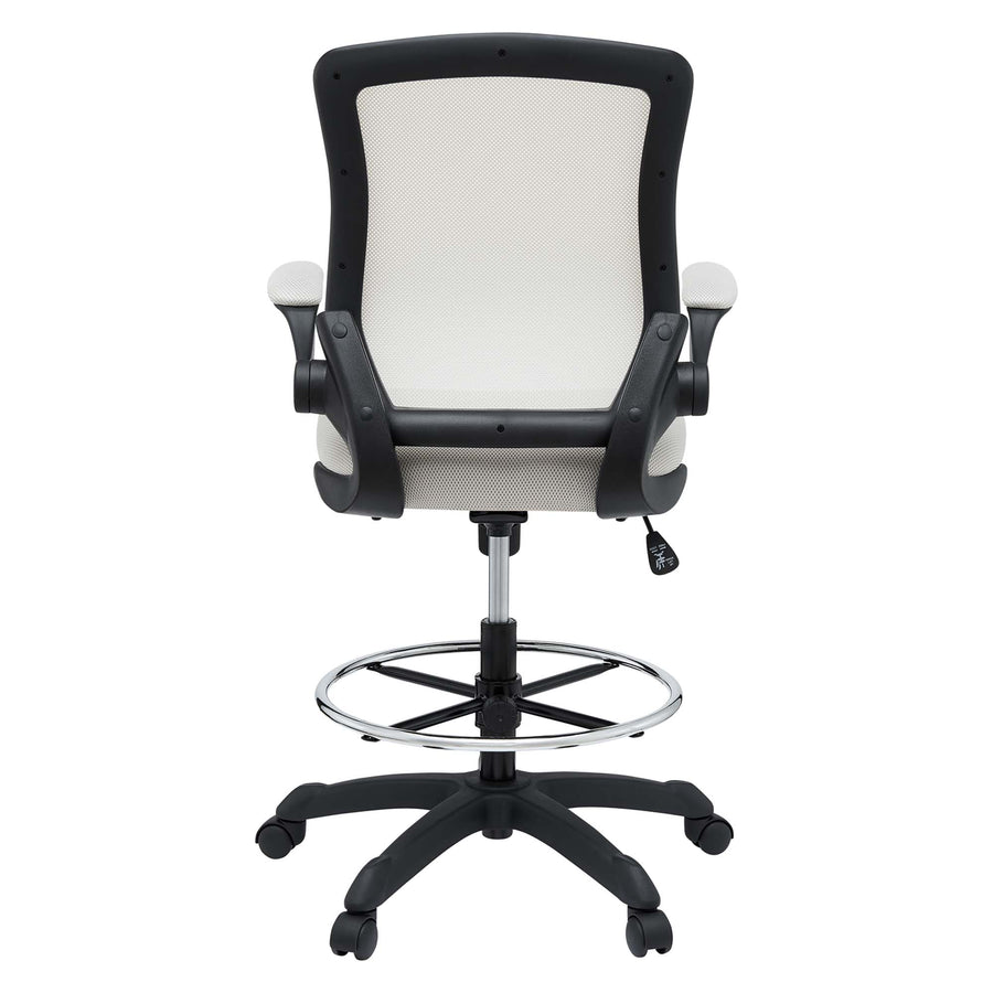 Greer Drafting Chair in Gray
