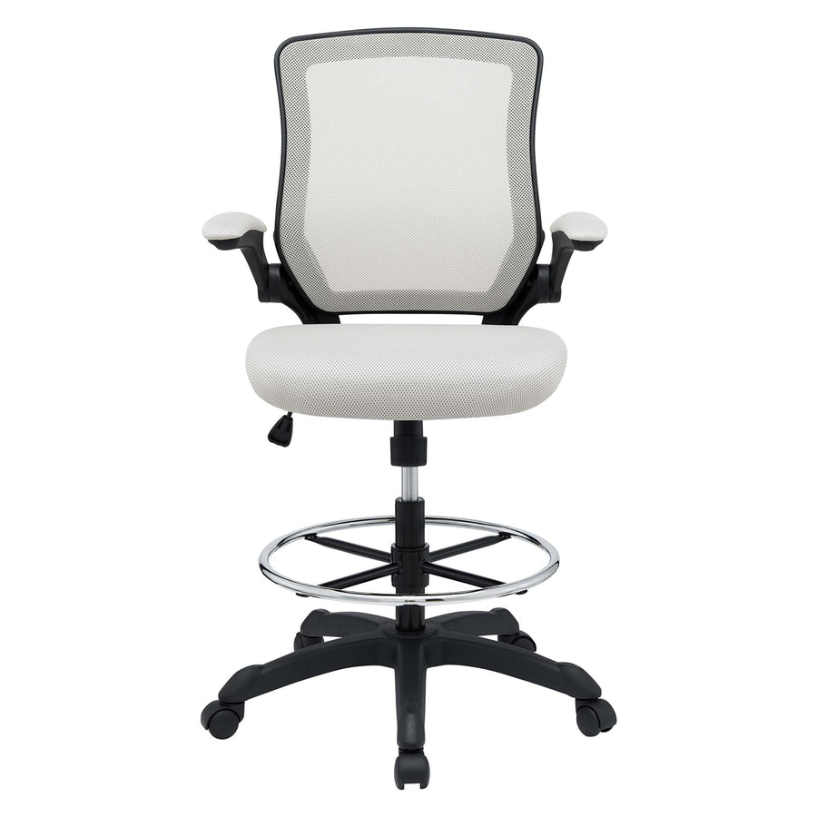 Greer Drafting Chair in Gray