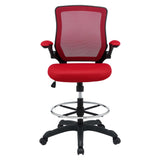 Greer Drafting Chair in Red