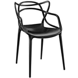 York Dining Armchair in Black