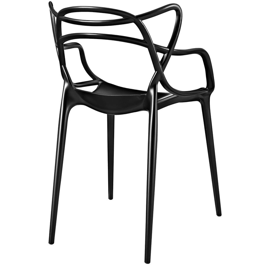 York Dining Armchair in Black