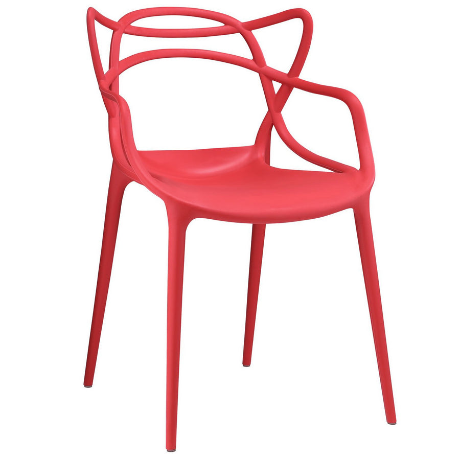York Dining Armchair in Red
