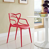 York Dining Armchair in Red