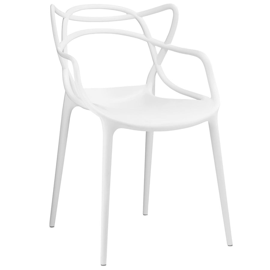 York Dining Armchair in White