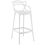 York Bar Stool in White