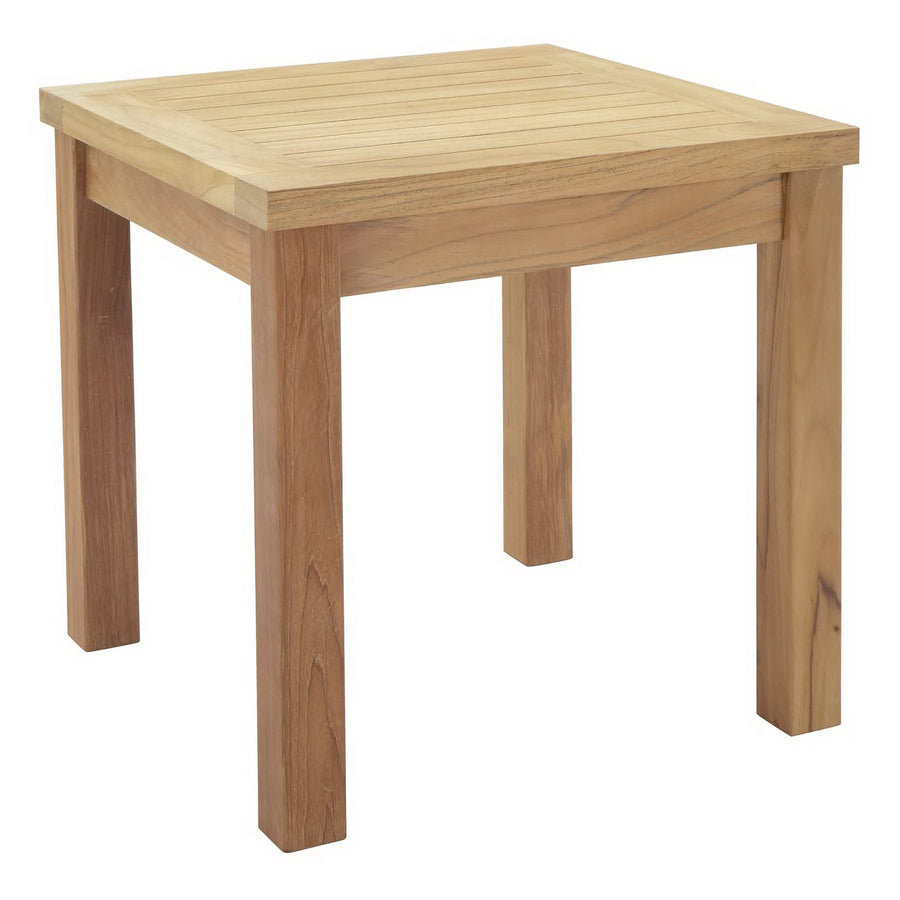 Cove 8 Piece Outdoor Patio Teak Set in Natural Gray