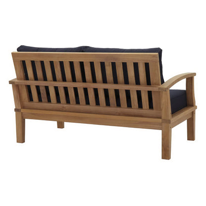 Marina 5 Piece Outdoor Patio Teak Set by Furniture For America