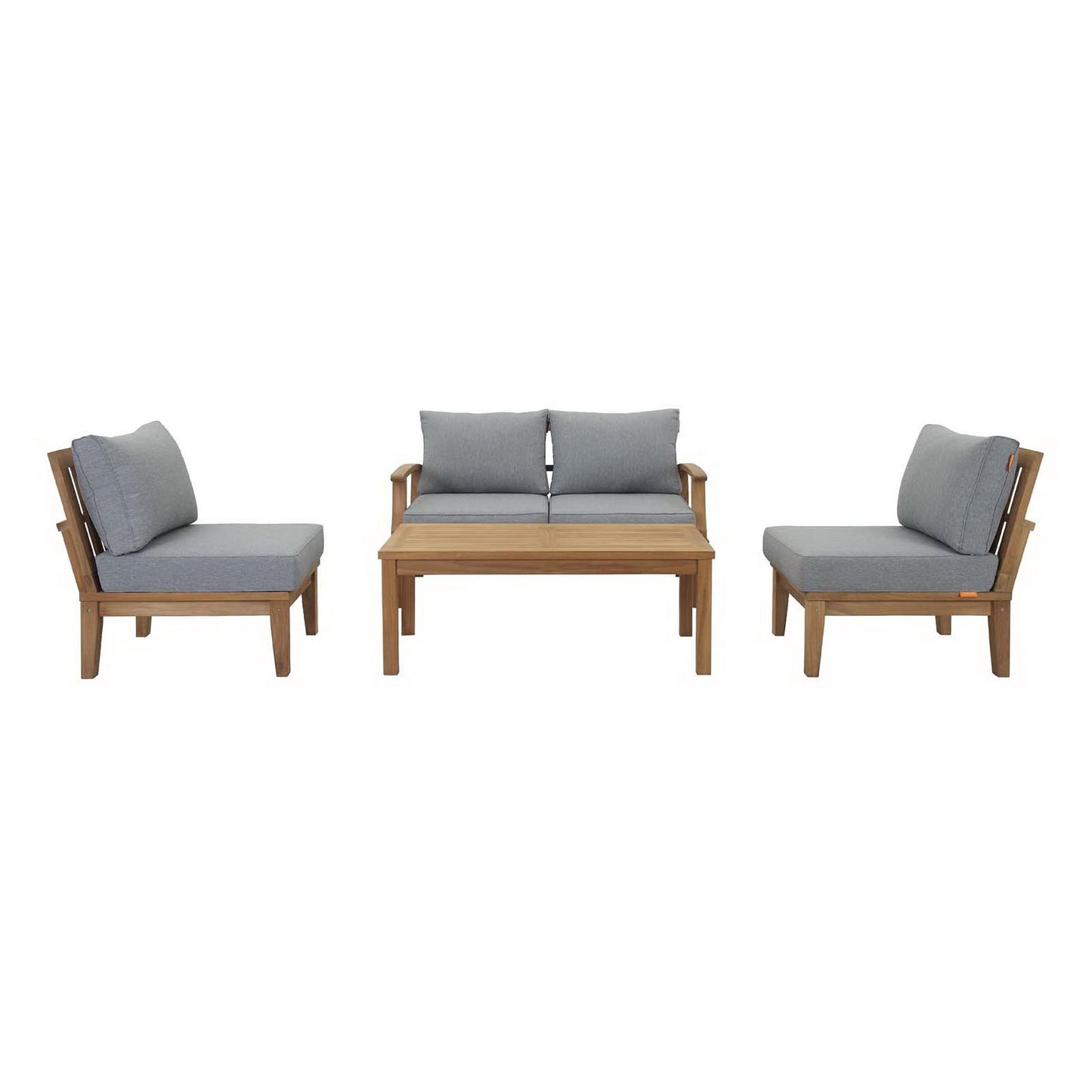 Marina 5 Piece Outdoor Patio Teak Set by Furniture For America