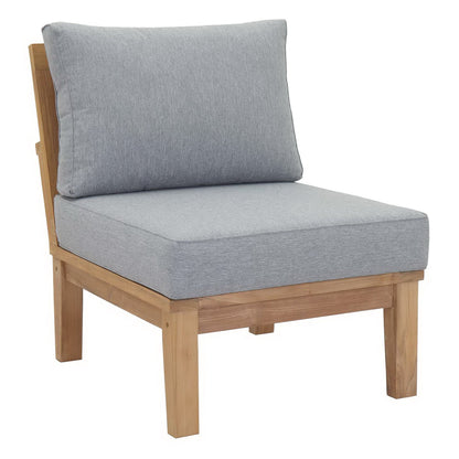 Marina 10 Piece Outdoor Patio Teak Set by Furniture For America