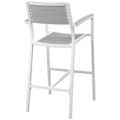 Maine Outdoor Patio Bar Stool by Furniture For America